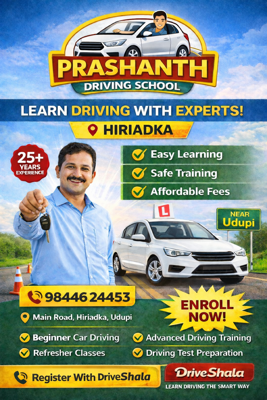 Why Choose Prashanth Driving School?